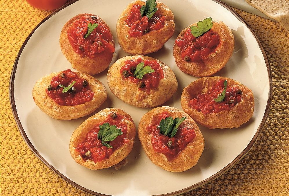 Gefrituurde minipizza’s